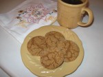Gingersnaps and coffee...