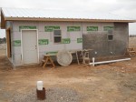 The workshop is taking shape...