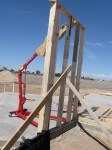 First wall in place