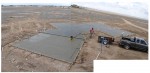 The monolithic slab is completed!